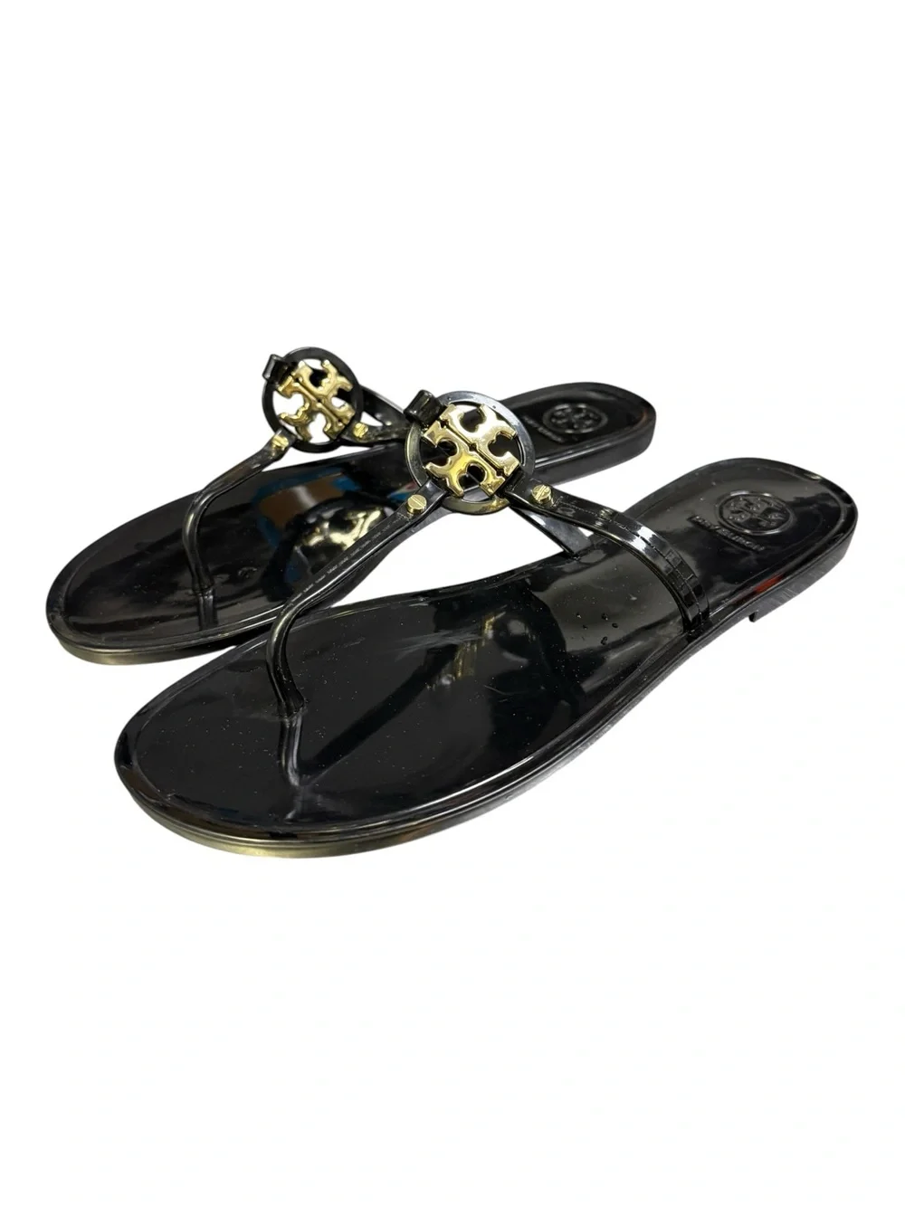 Tory Burch Mini Miller Flat Thong Jelly Sandals Women’s Sz 8